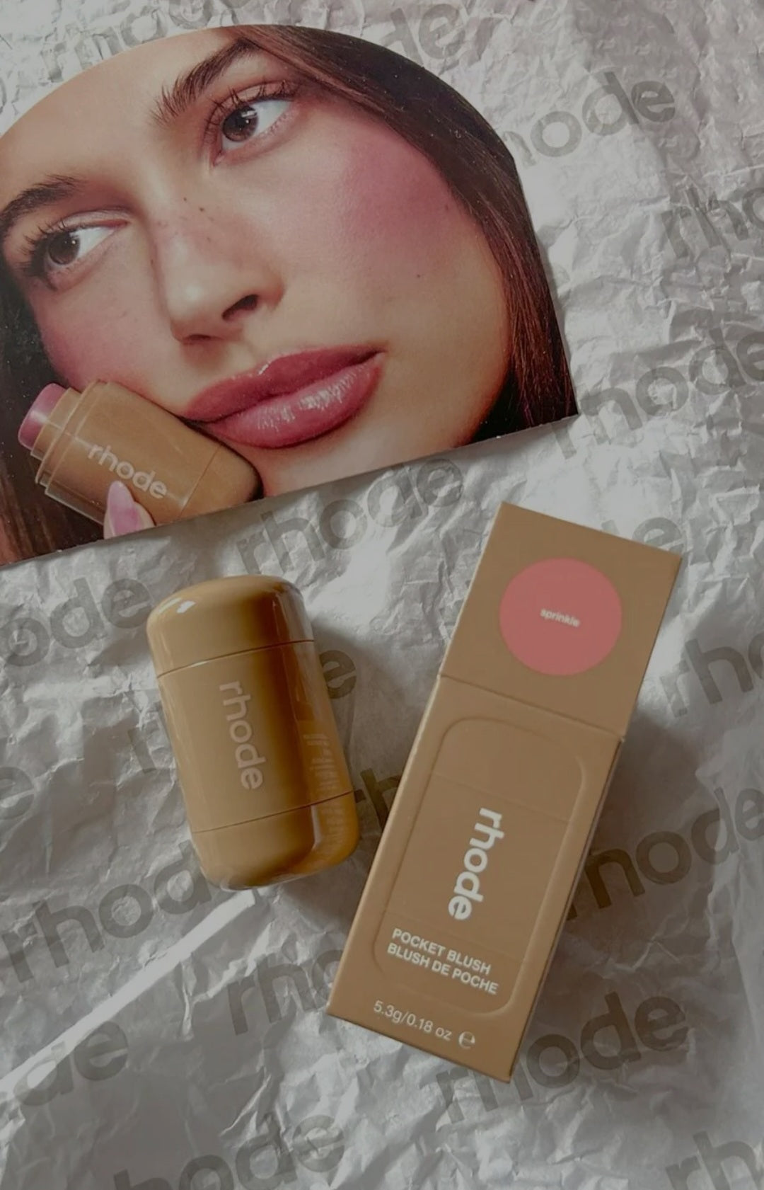 Rhode viral cosmetic blush.