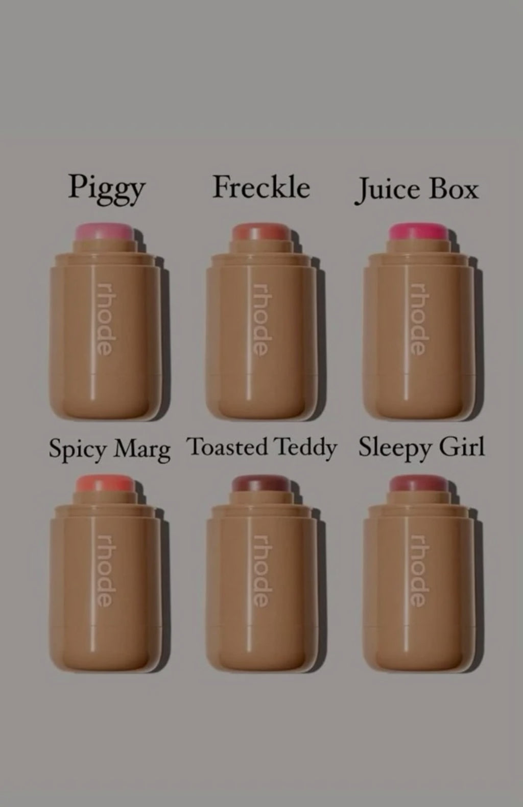 Rhode viral cosmetic blush.