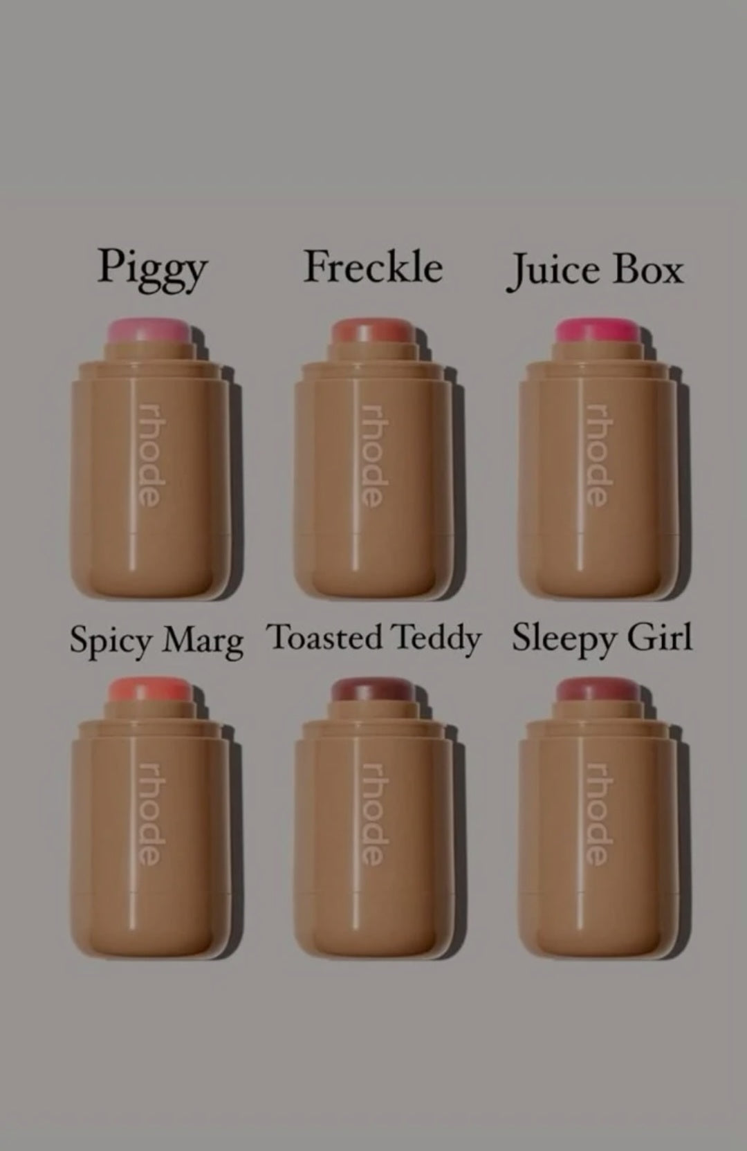 Rhode viral cosmetic blush.